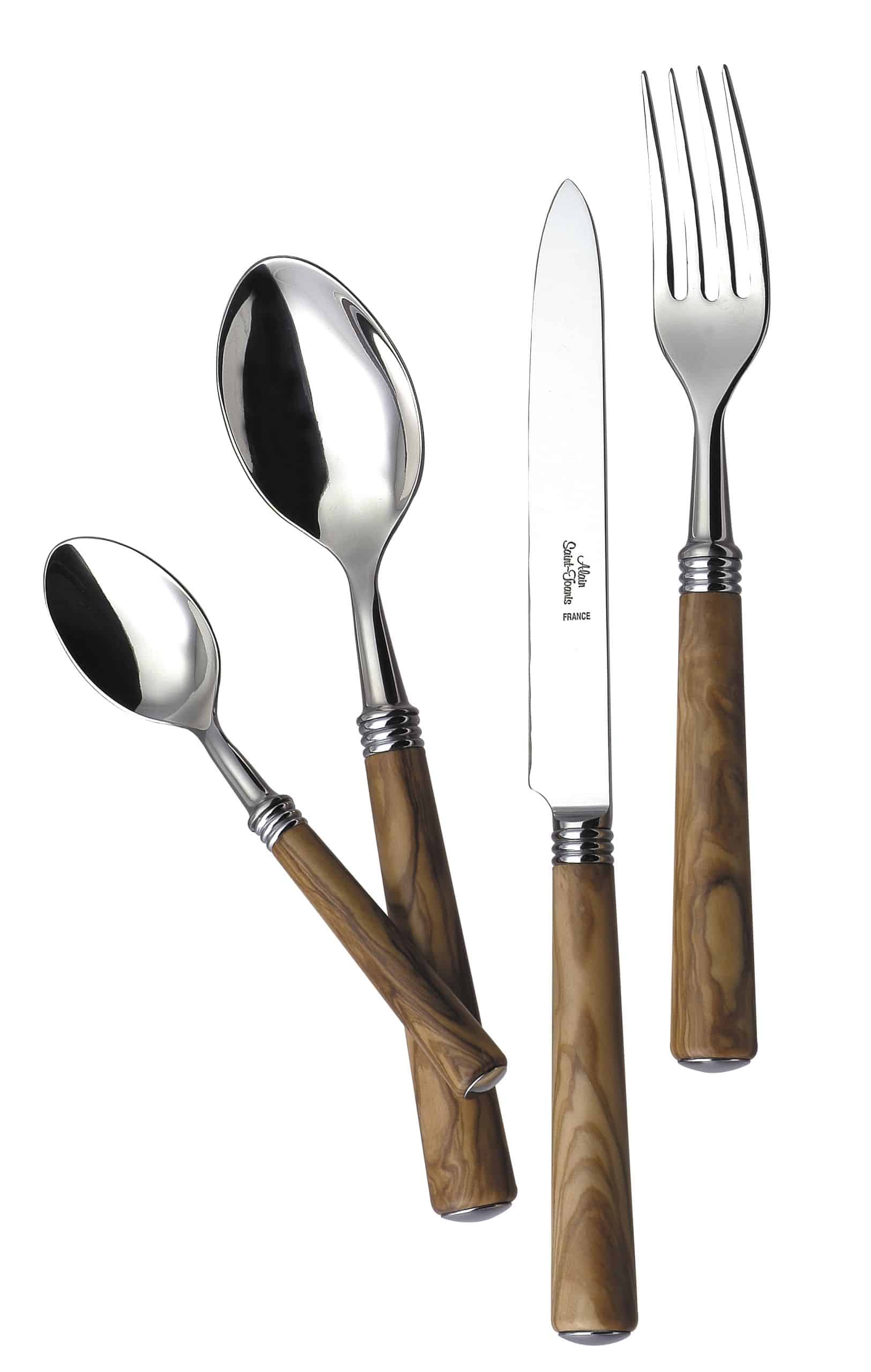 Alain Saint-Joanis - the Tonga range of silver plated cutlery